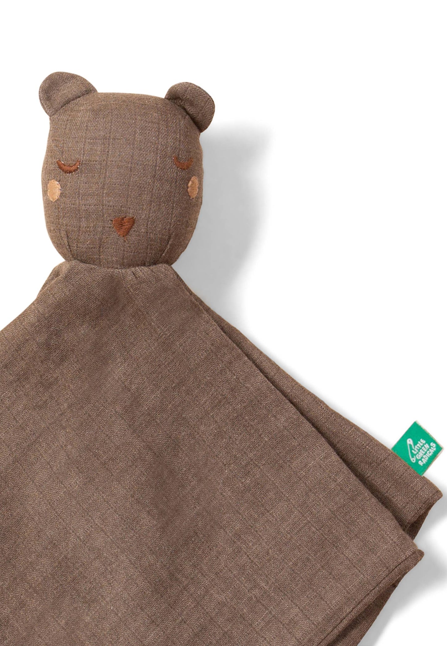 Bear Organic Baby Comforter Toy