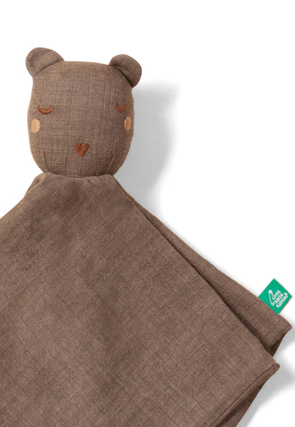 Bear Organic Baby Comforter Toy