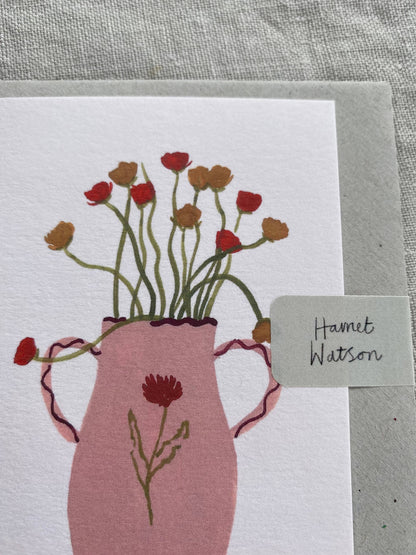 Ranunculus Mini Art Card