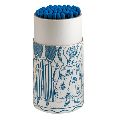 Sailor Boy and Sweetheart by Elizabeth Harbour Cylinder Safety Matches