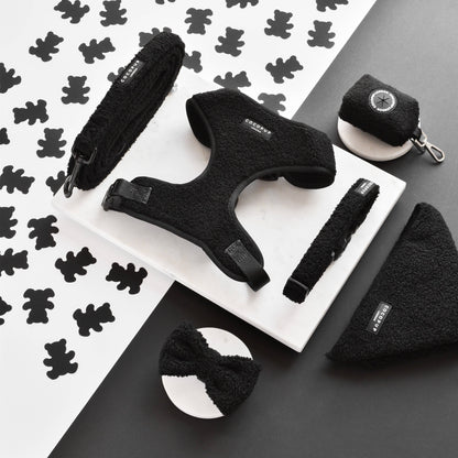 Teddy Adjustable Neck Harness in Black