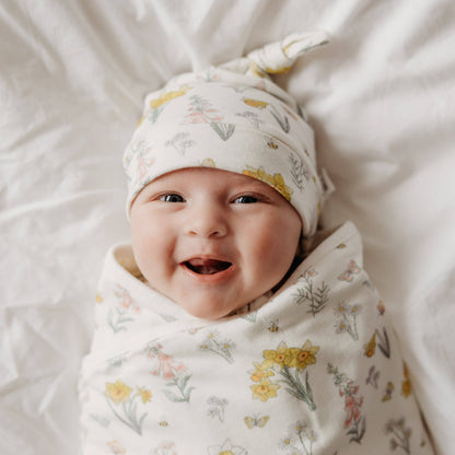 Baby Hats Daffodil Organic Cotton & Bamboo Newborn - 3 Months