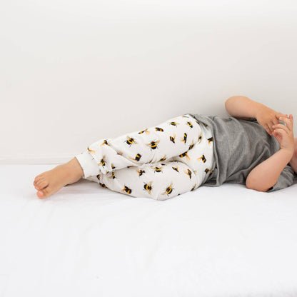 Bee print Cotton Leggings Toddler 18m3Y