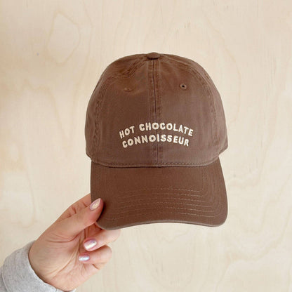 Hot Chocolate Connoisseur - 100% Cotton Baseball Cap
