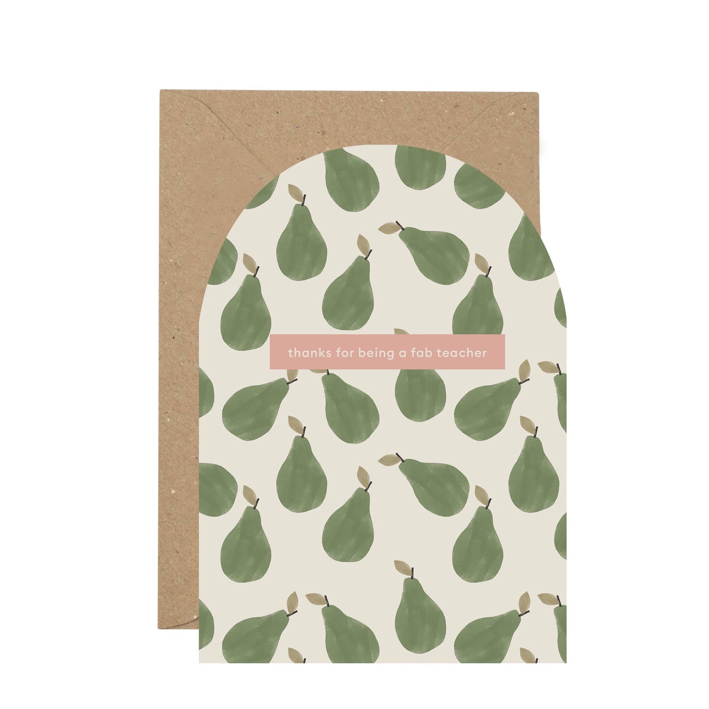 'Thanks for being a fab teacher' Thank You Teacher Card