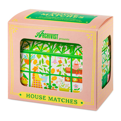The Green House Matches Matchboxes