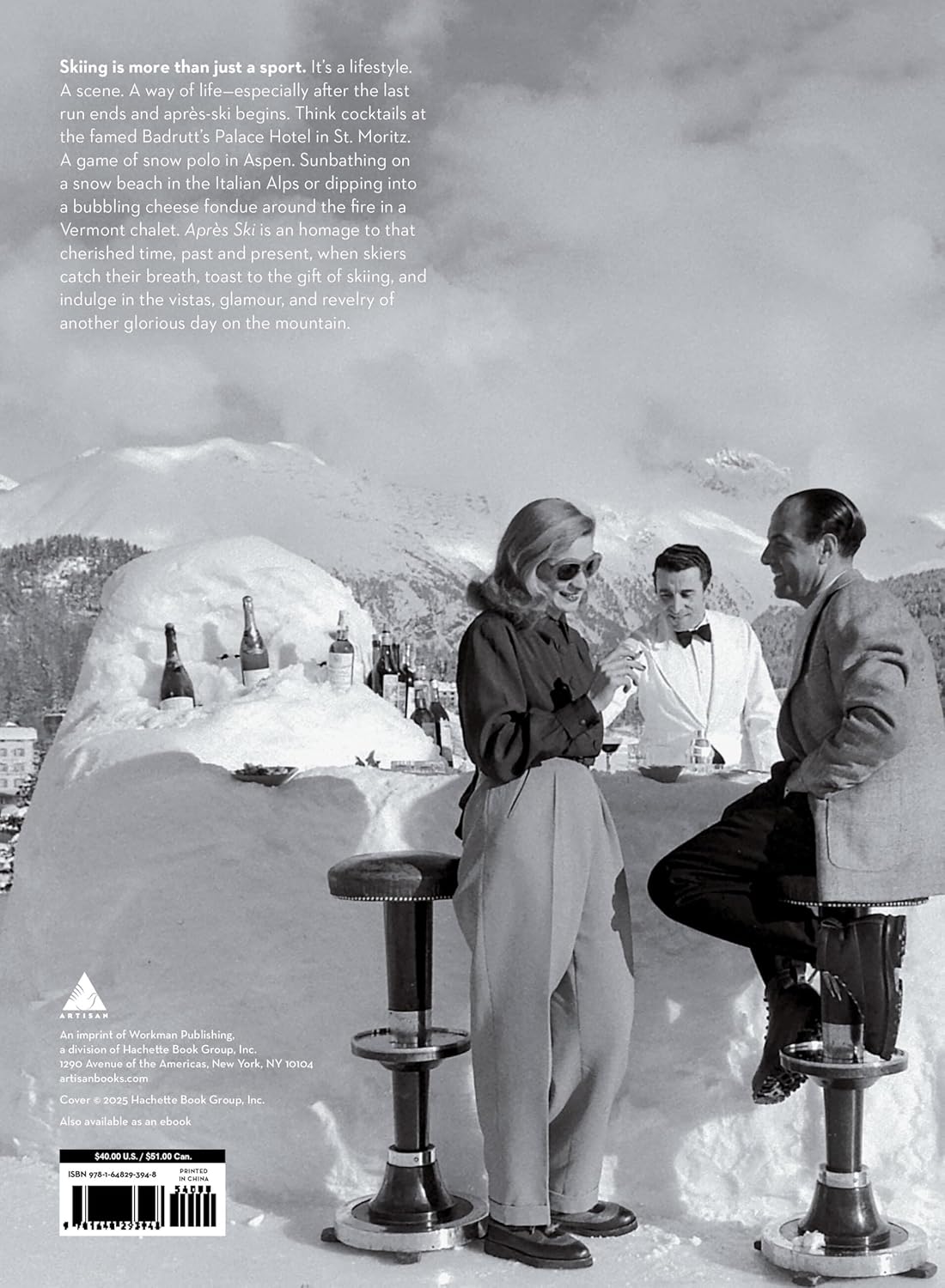 Après Ski The Scene, the Style, the Menu Hardback Book