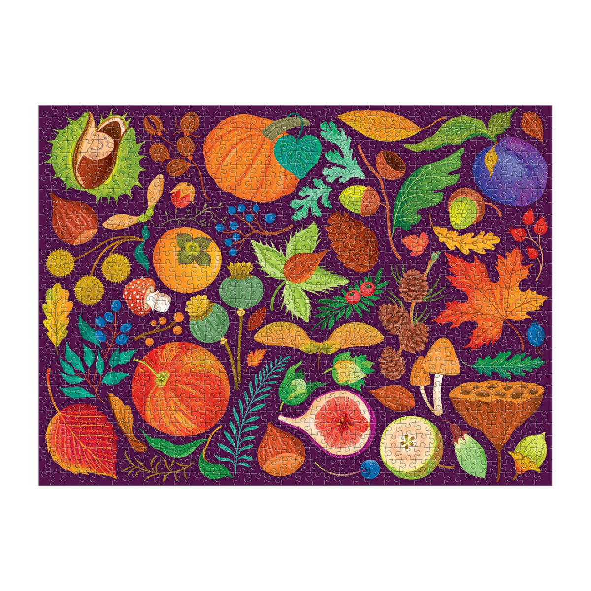World of Fall Flora 1000 Piece Puzzle Jigsaw Puzzle