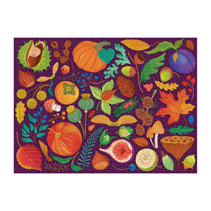 World of Fall Flora 1000 Piece Puzzle Jigsaw Puzzle