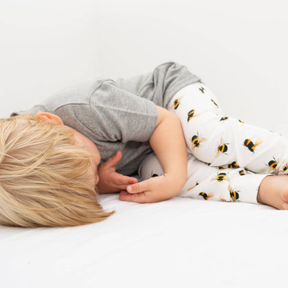 Bee print Cotton Leggings Toddler 18m3Y