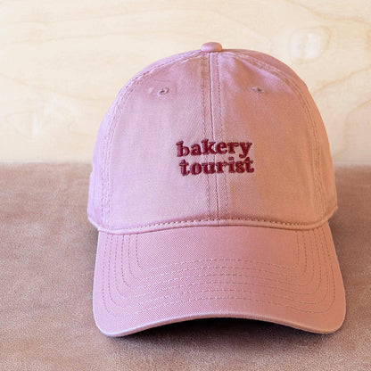Bakery Tourist - 100% Cotton Baseball Cap - Dusty Rose