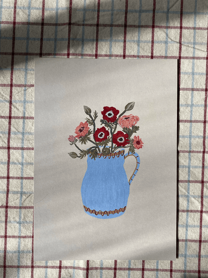 Anemones - A5 Print