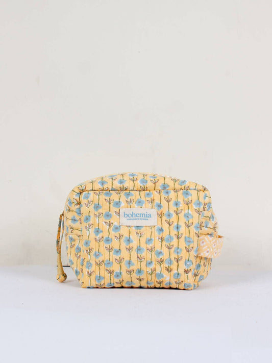 Small Garland Washbag, Buttermilk