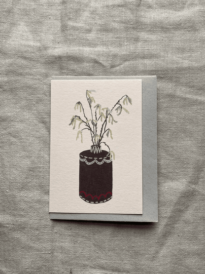 Catkins Mini Art Card