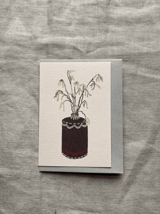 Catkins Mini Art Card