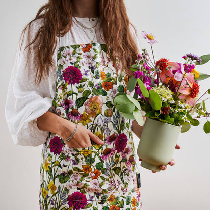 Bountiful Blooms Organic Cotton Apron