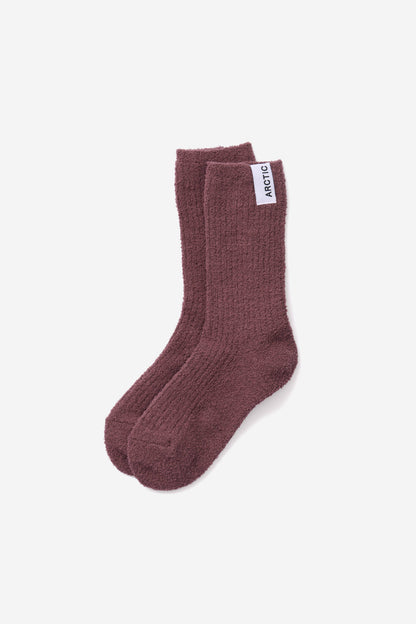 Cocoa Powder Cosy Socks - Made from 100% Recycled Plastic Bottles - AW26