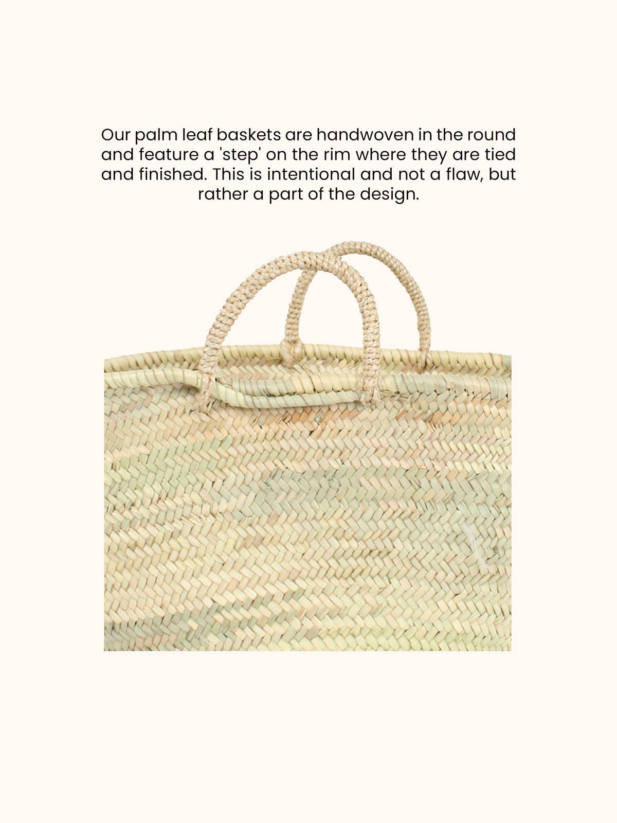 Hand Embroidered Market Basket, Wild Strawberry