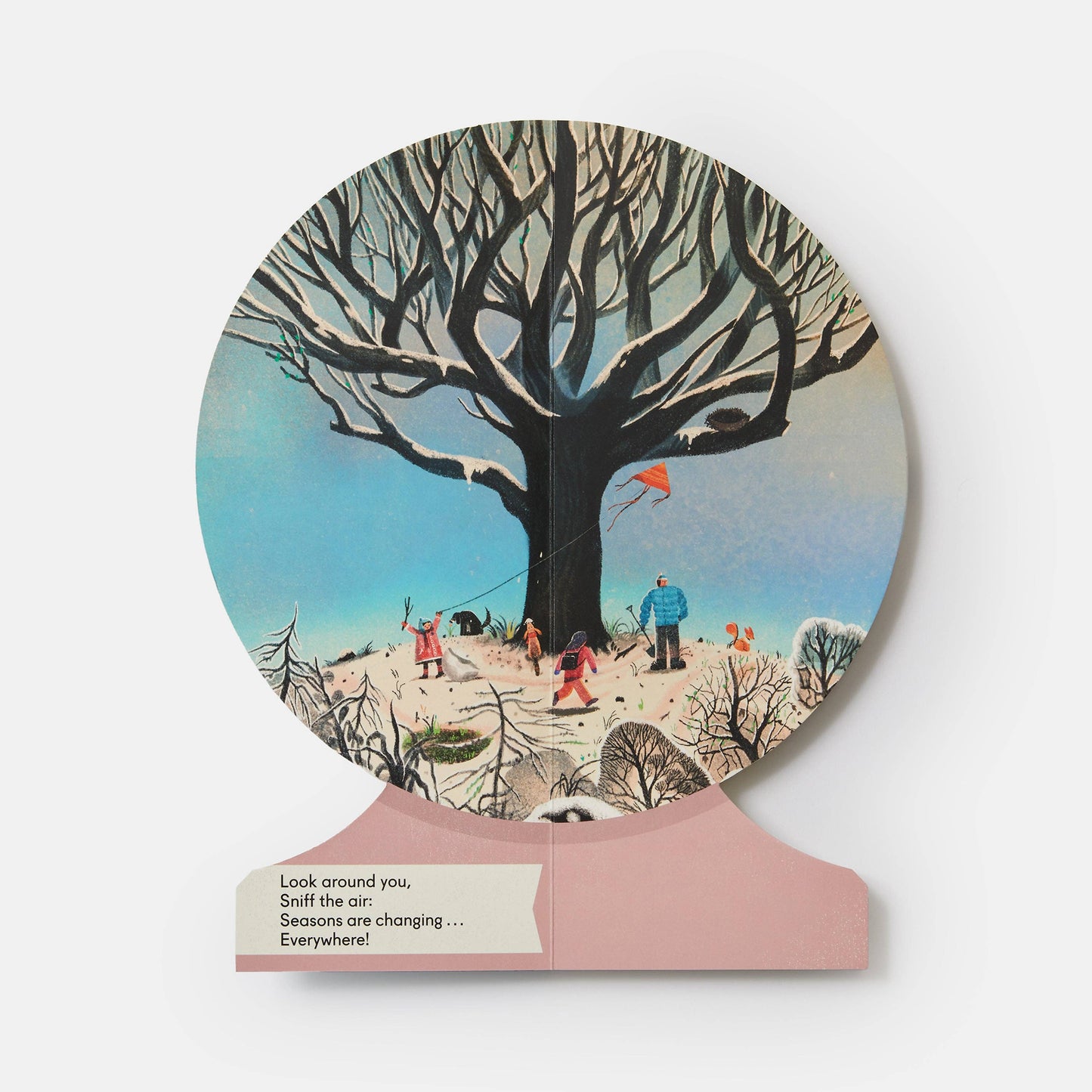 Our Seasons: The World in Winter Spring Summer and Autumn Childrens Book Globe