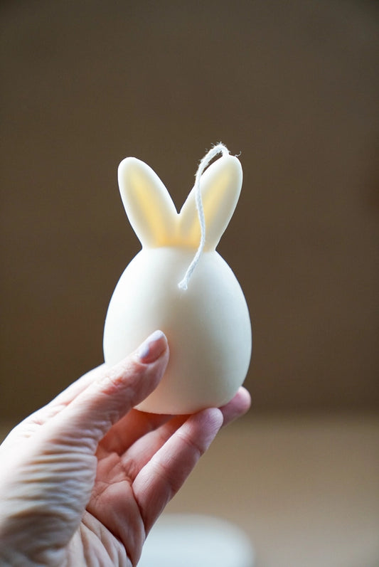 Easter Bunny Ears Candle