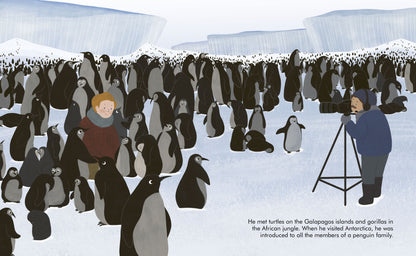 David Attenborough Little People Big Dreams Book