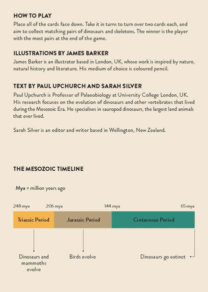 Match these Bones: A Dinosaur Memory Game