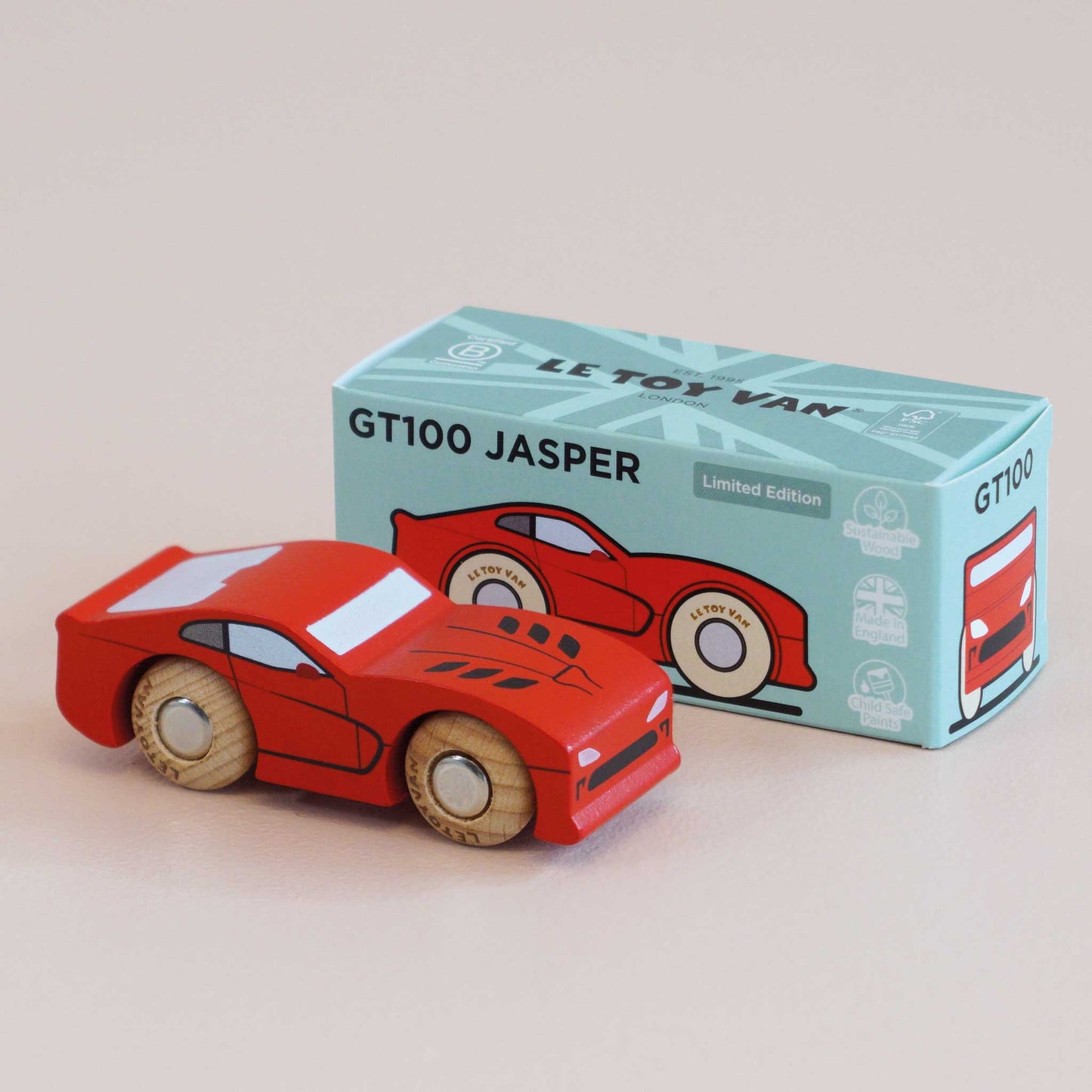 Wooden Racing Car Jasper