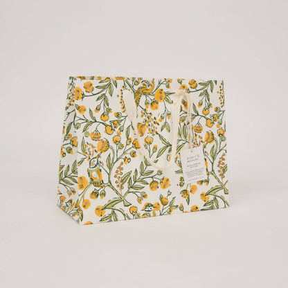 Medium Hand Block Printed Gift Bags - Sunshine Refresh