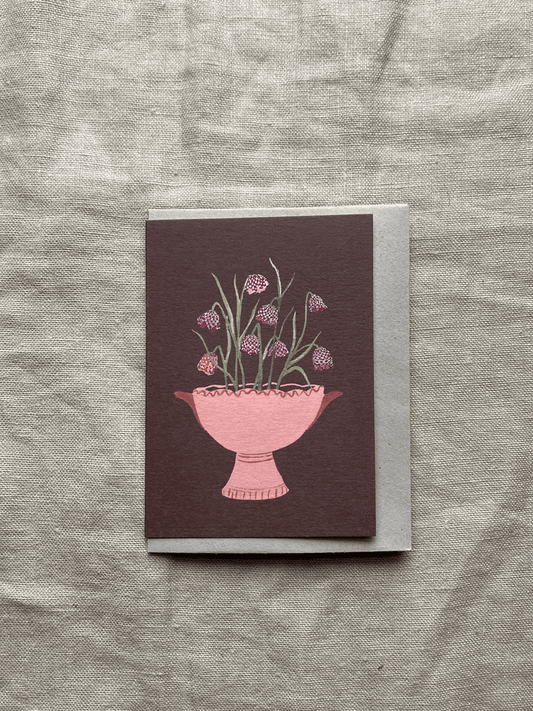 Fritillaria Mini Art Card