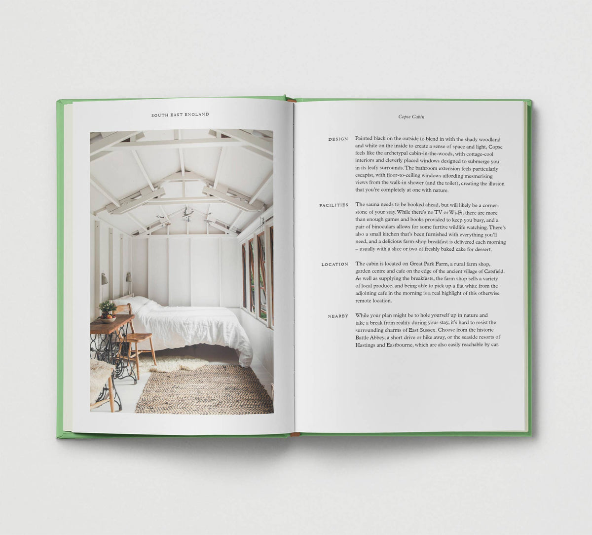 British Cabins and Hideaways Book