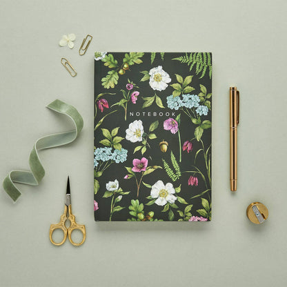 Cottage Garden Hardback Notebook Botanical Journal