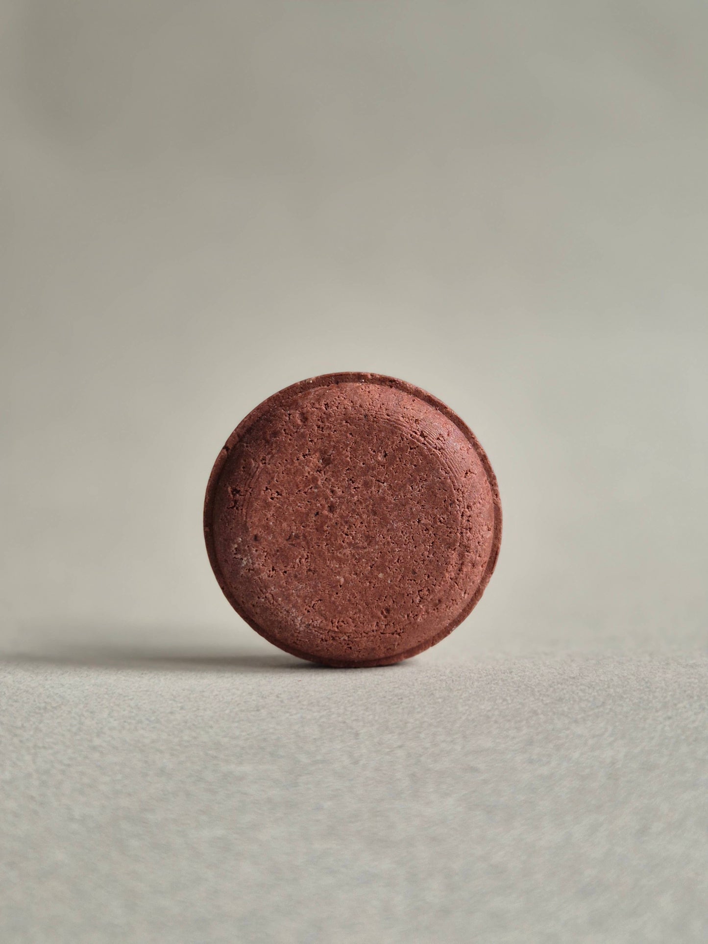 Geranium & Patchouli Vegan Solid Shampoo with Argan Oil, Red Clay & Jojoba