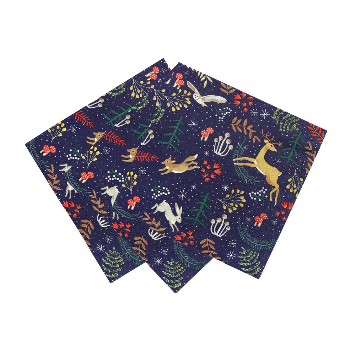 Twilight Forest Christmas Napkins