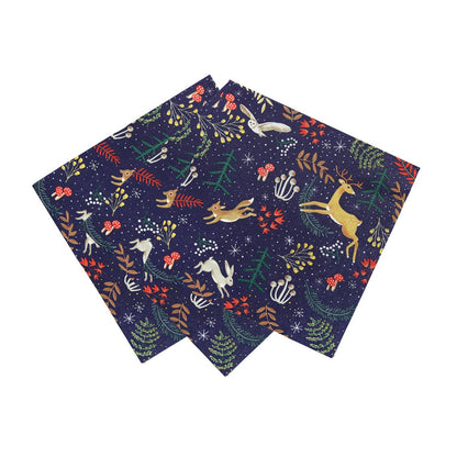 Twilight Forest Christmas Napkins