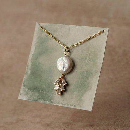 Art Deco Freshwater Pearl Necklace