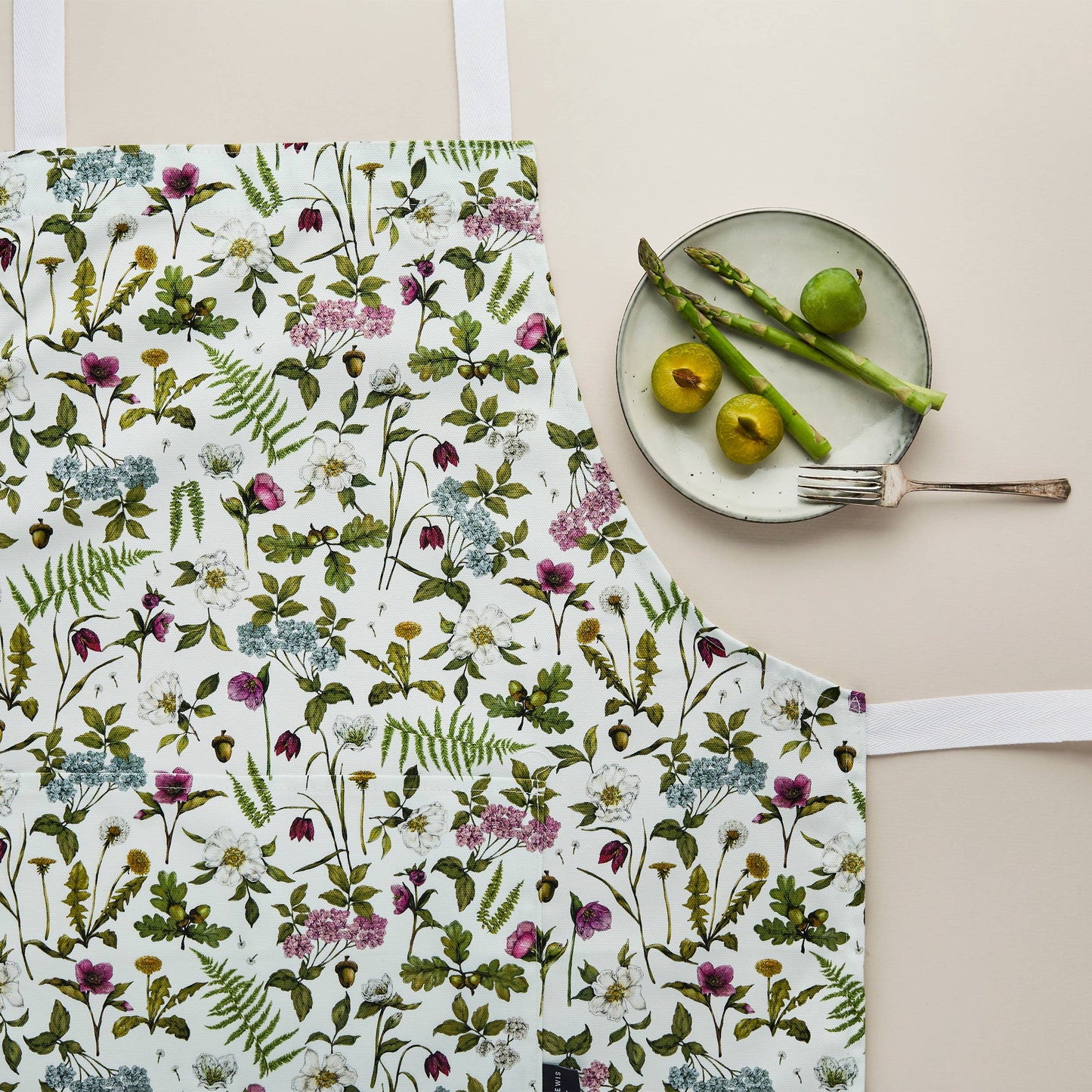 Cottage Garden Cotton Apron