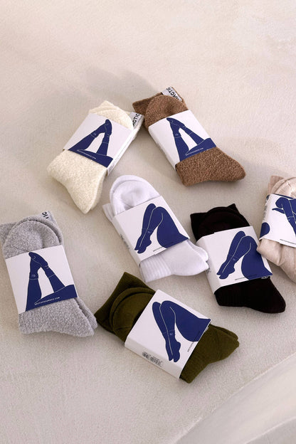 Blue Aura Cosy Socks - Made from 100% Recycled Plastic Bottles - AW26