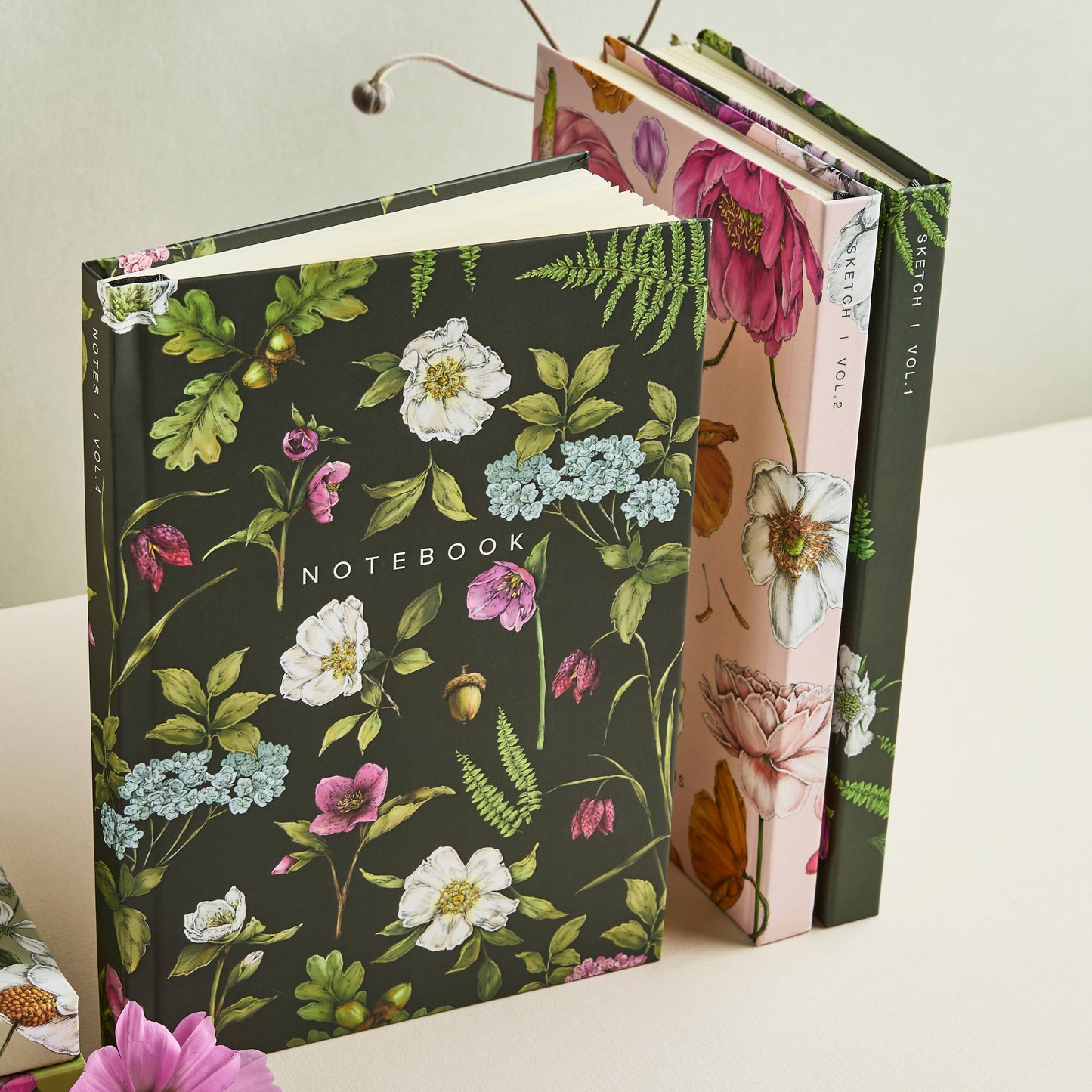 Cottage Garden Hardback Notebook Botanical Journal