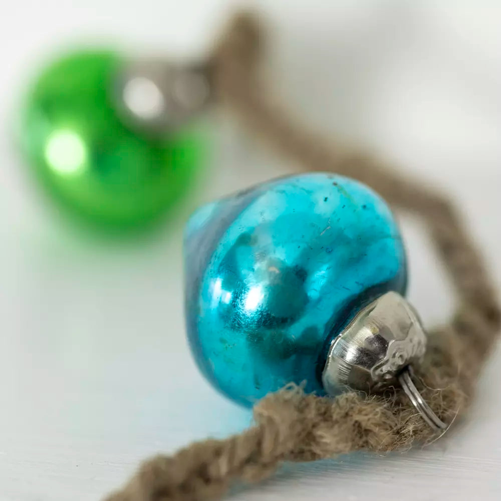 Rainbow Bauble Garland