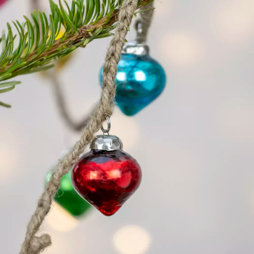 Rainbow Bauble Garland