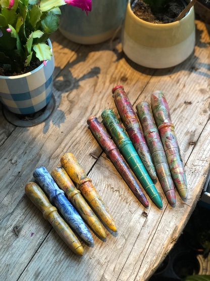 Handmade Wooden Plant Dibbers