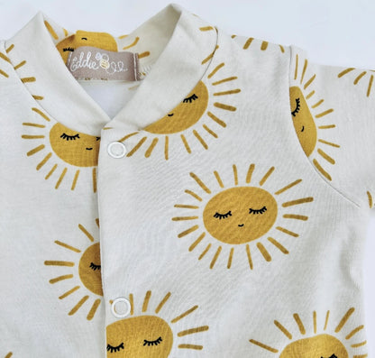 Sunny Organic Cotton Baby Sleep Suit Onesie