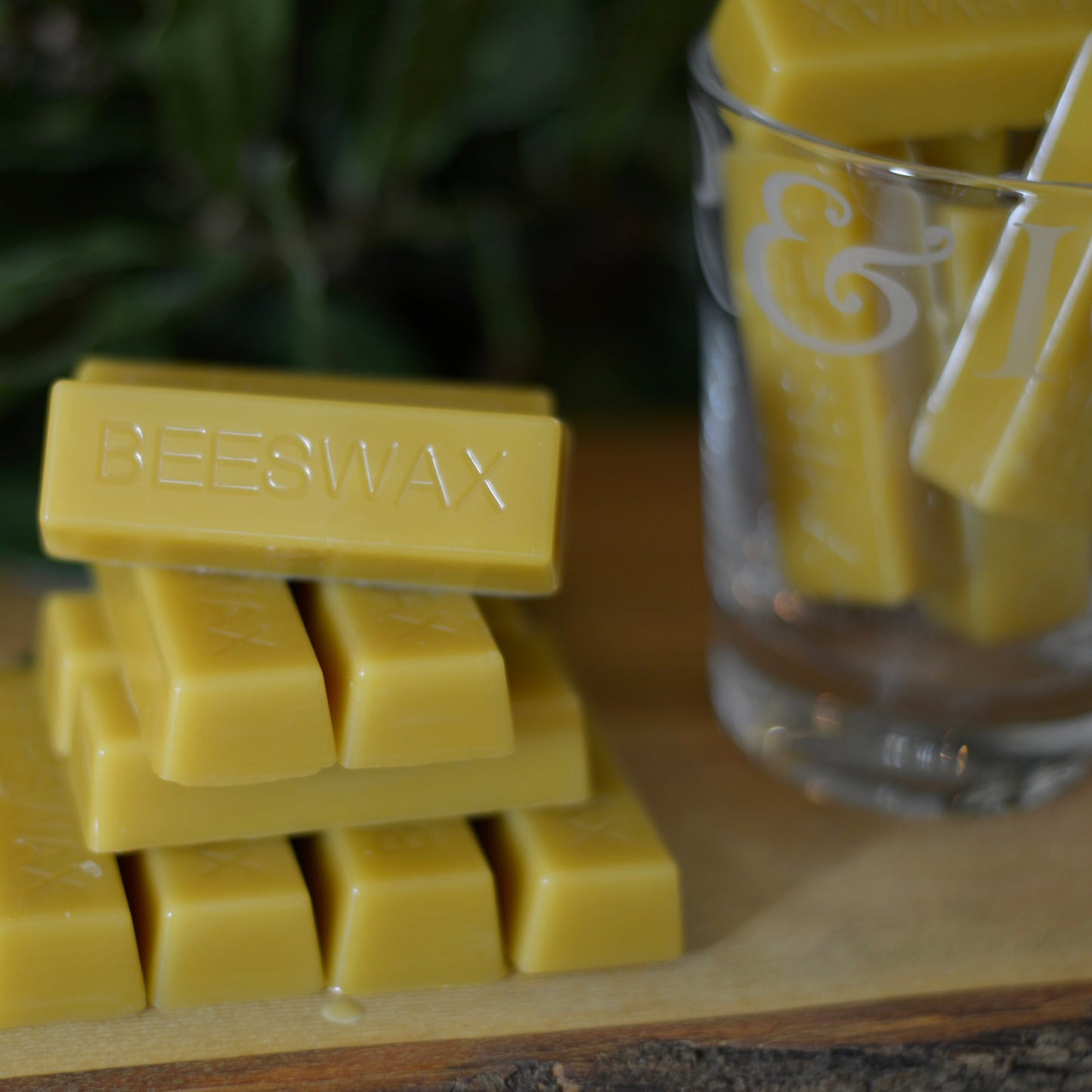 100% Pure British Beeswax Bar