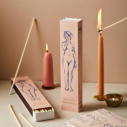 Archivist Artisan Safety Matches - Nude