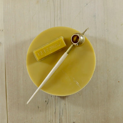 100% Pure British Beeswax Bar