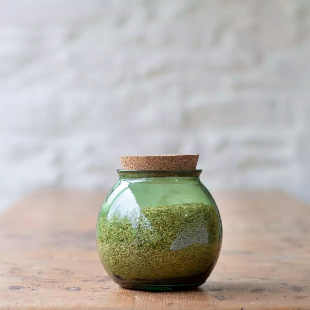 Storage Jar Small With Cork Lid