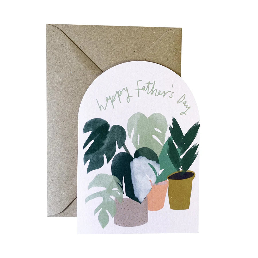 Happy Fathers Day Houseplants Card