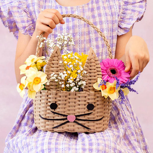 Recycled Paper Bunny Basket