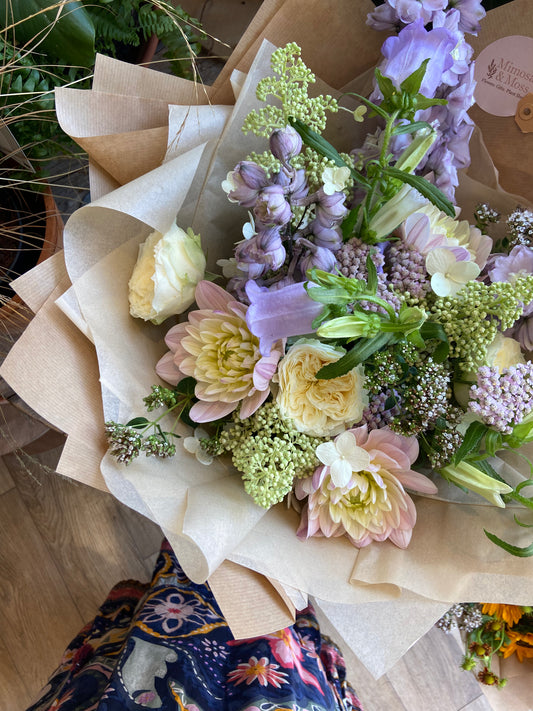 Summer Florist Choice Bouquet - Pastels