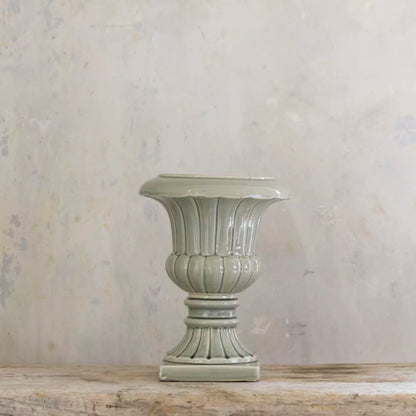 Planter Urn Romano Green